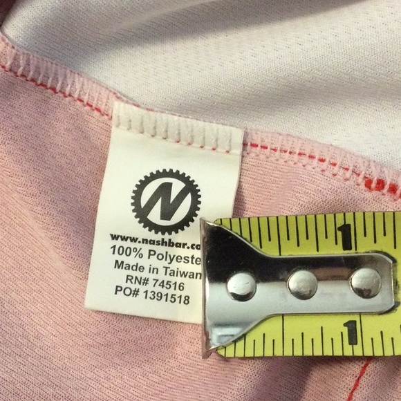 NWOT XL Nashbar red flash bicycle jersey - Picture 15 of 16